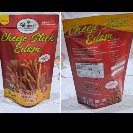 

Cheese Stick Edam - Standing Pouch 150g