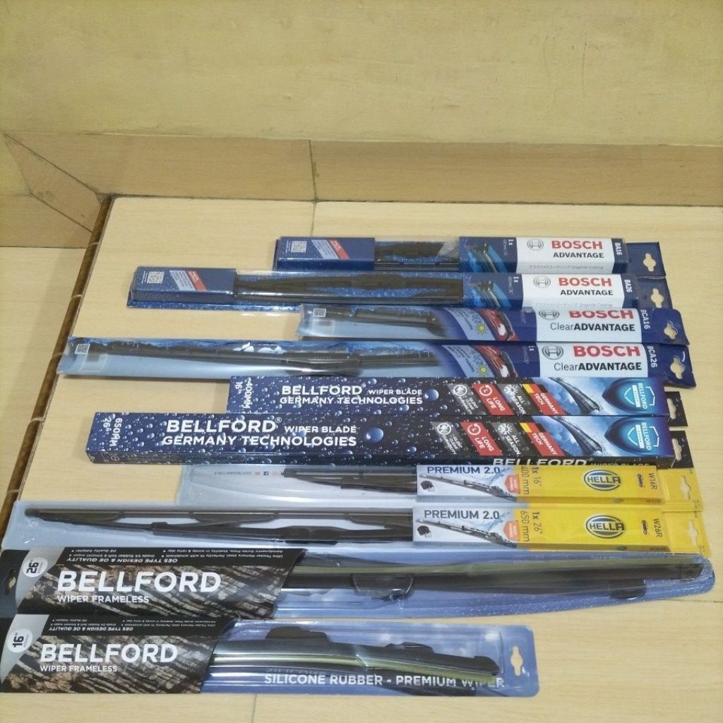 Wiper kaca depan Toyota Innova reborn / pembersih kaca, sapu kaca, Innova reborn