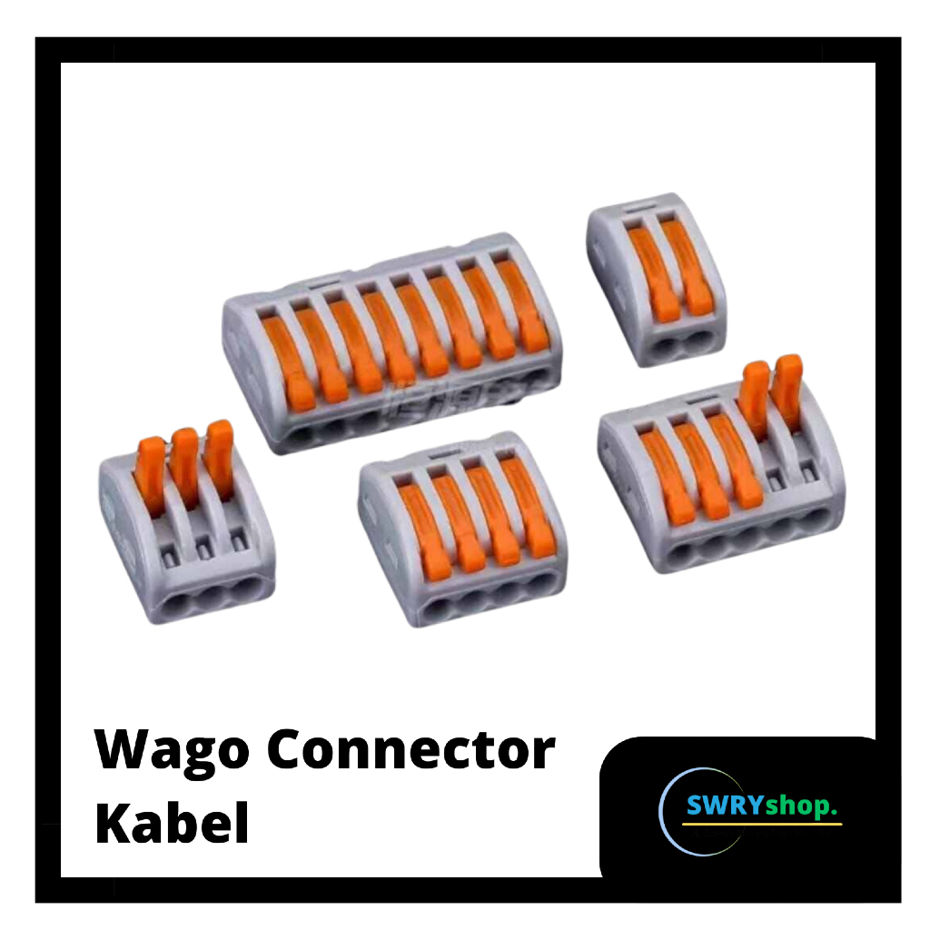WAGO Connector Kabel / Konektor Penyambung Kabel