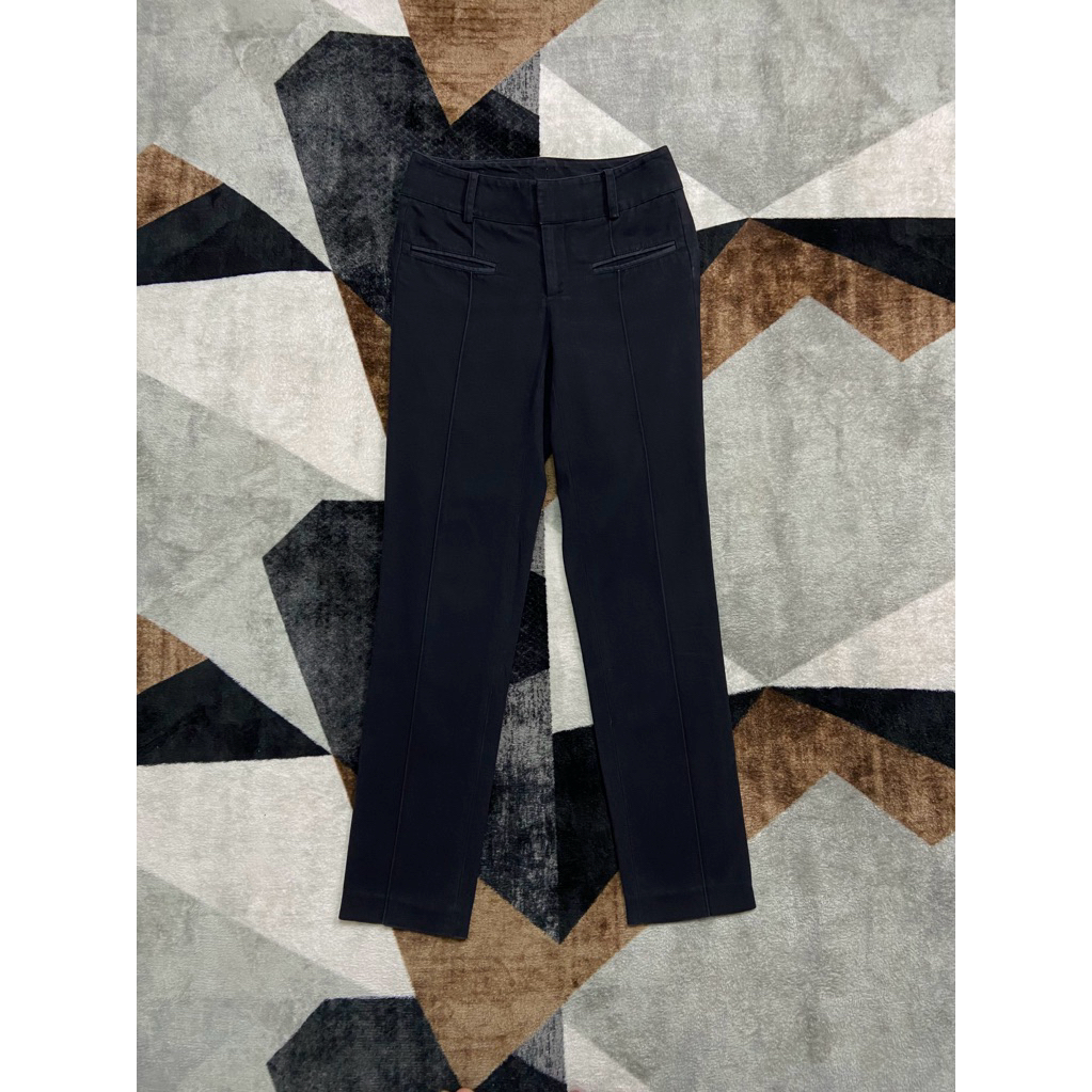 Helmut Lang Made In Usa Slim Fit Pants Black