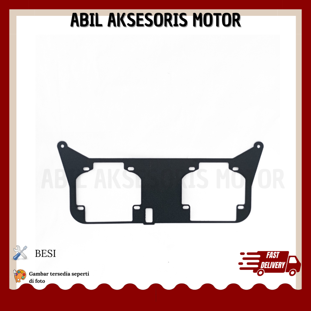 BRAKET BILED PROJIE LAMPU HONDA VARIO 125 OLD / BOHLAM BILED PROJIE AES 2.5 INCH