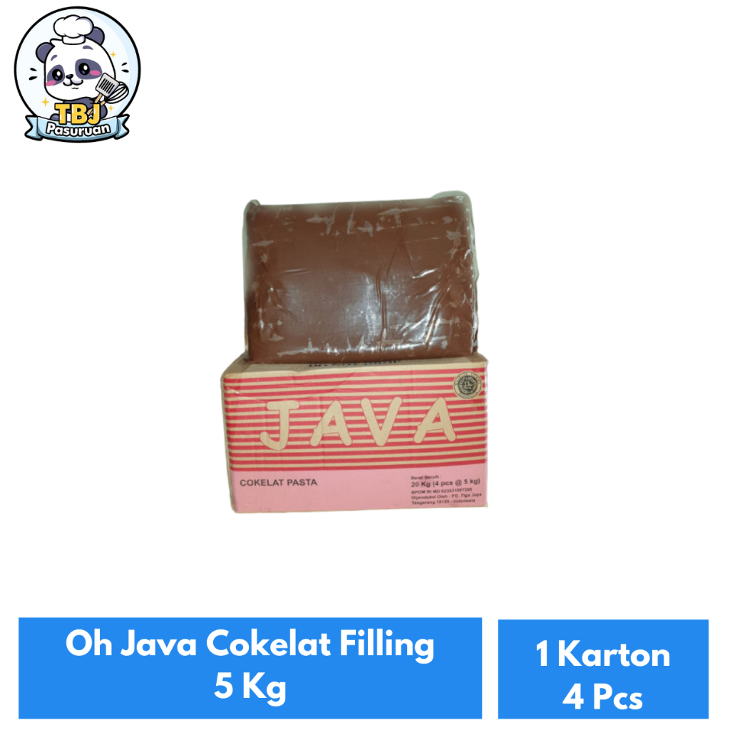 

Oh Java Cokelat Filling 5 Kg Kemasan 1 Karton Isi 4 Pcs