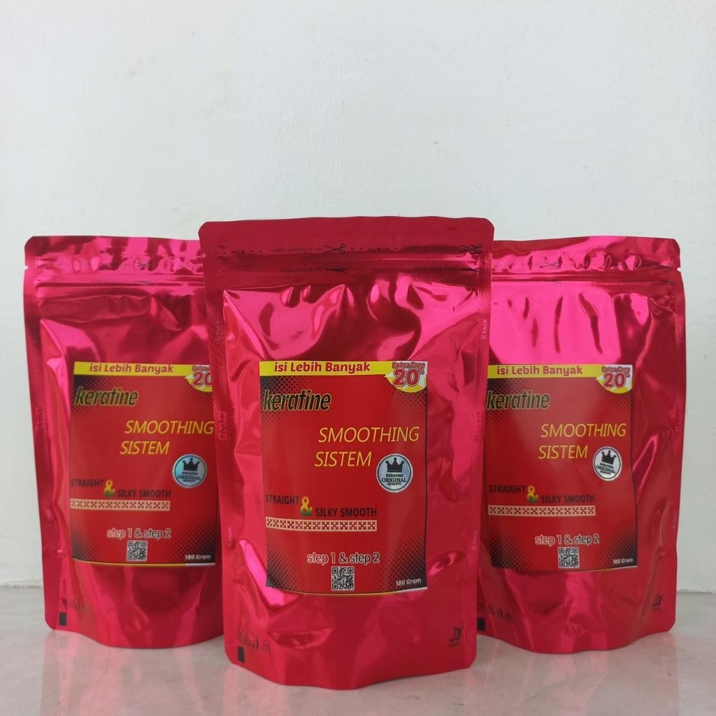 KERATINE SMOOTHING ISI STEP 1 DAN 2/ PELURUS RAMBUT TERBAIK/ OBAT SMOOTHING/ SMOOTHING SISTEM Y2000