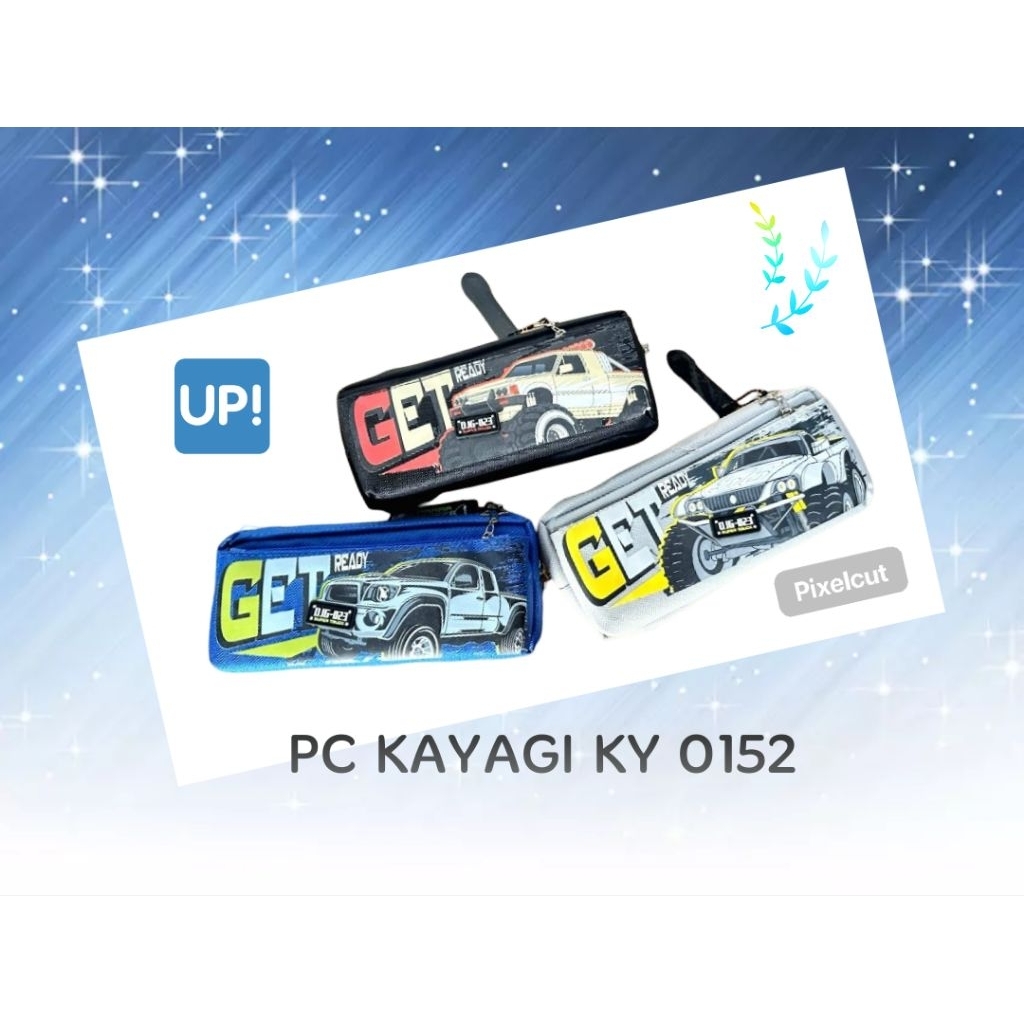 

PENCIL CASE / DUSGRIP / TEMPAT PENSIL KAYAGI KY 0152 MOBIL / 1PCS