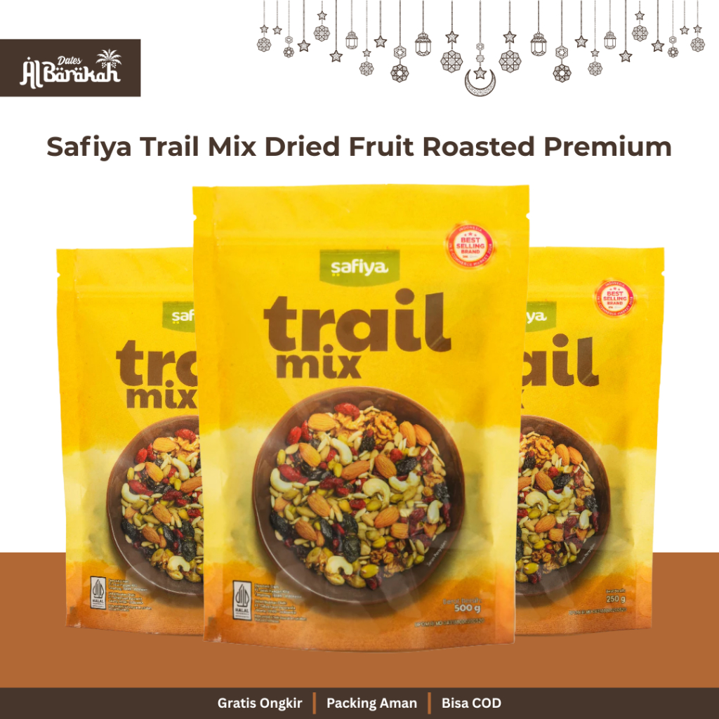 

Safiya Trail Mix Original All Varian Dried Fruit Roasted Premium