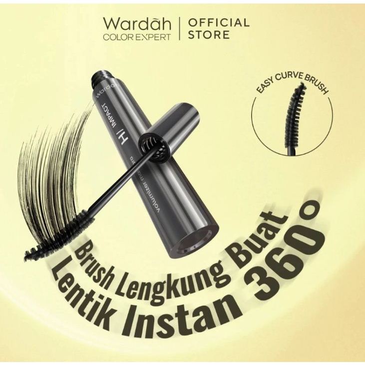 Wardah Hi-Impact Volumizer Mascara / Wardah Mascara / Wardah Hi-Impact Mascara