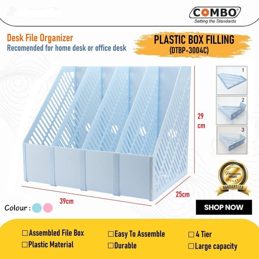 Rak Box File Kantor / Rak Dokumen layer / Document Rack Plastik 3004