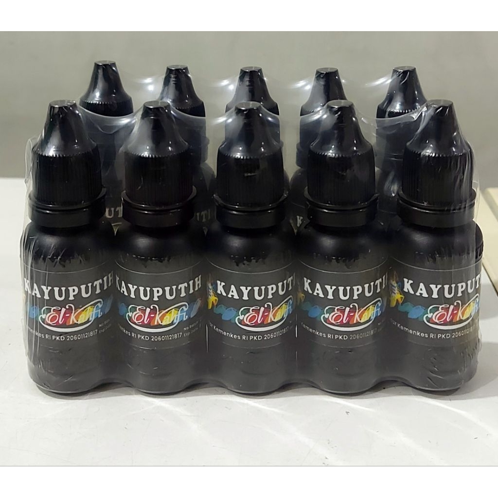 Minyak Kayu Putih Plus ElKahfi Original, Asli 100%, Pioner Minyak Kayu Putih Obat Paru²