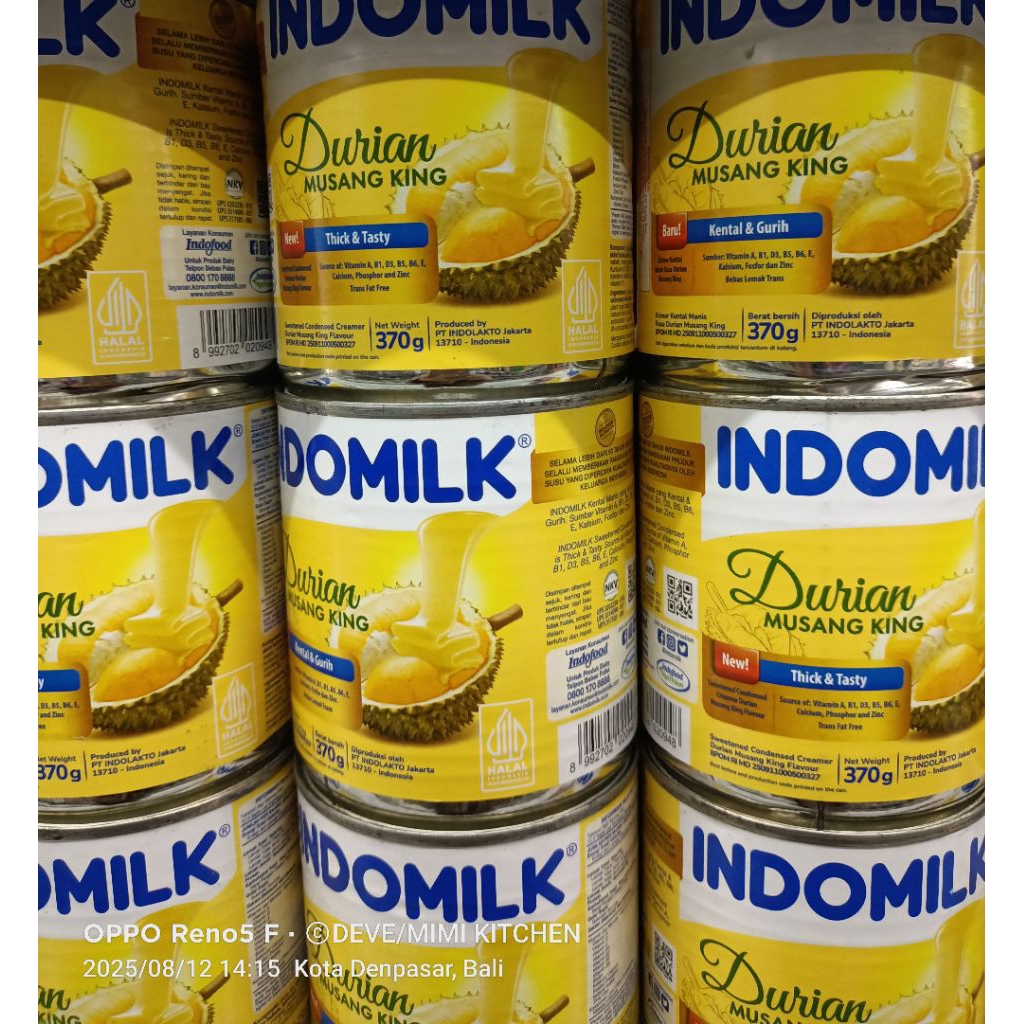

Indomilk Durian Musang King 370gr