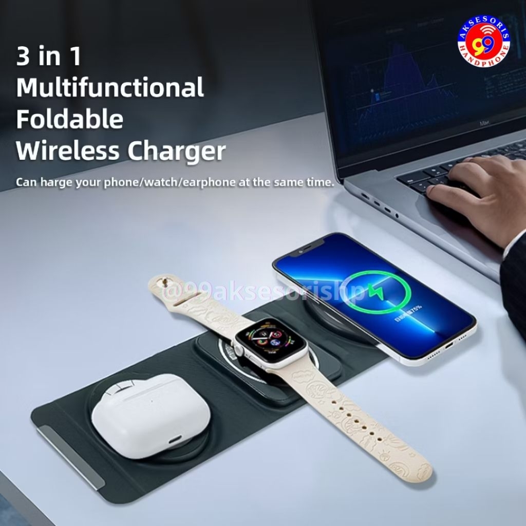 ADAPTOR CHARGER MAGSAFE 3 IN 1