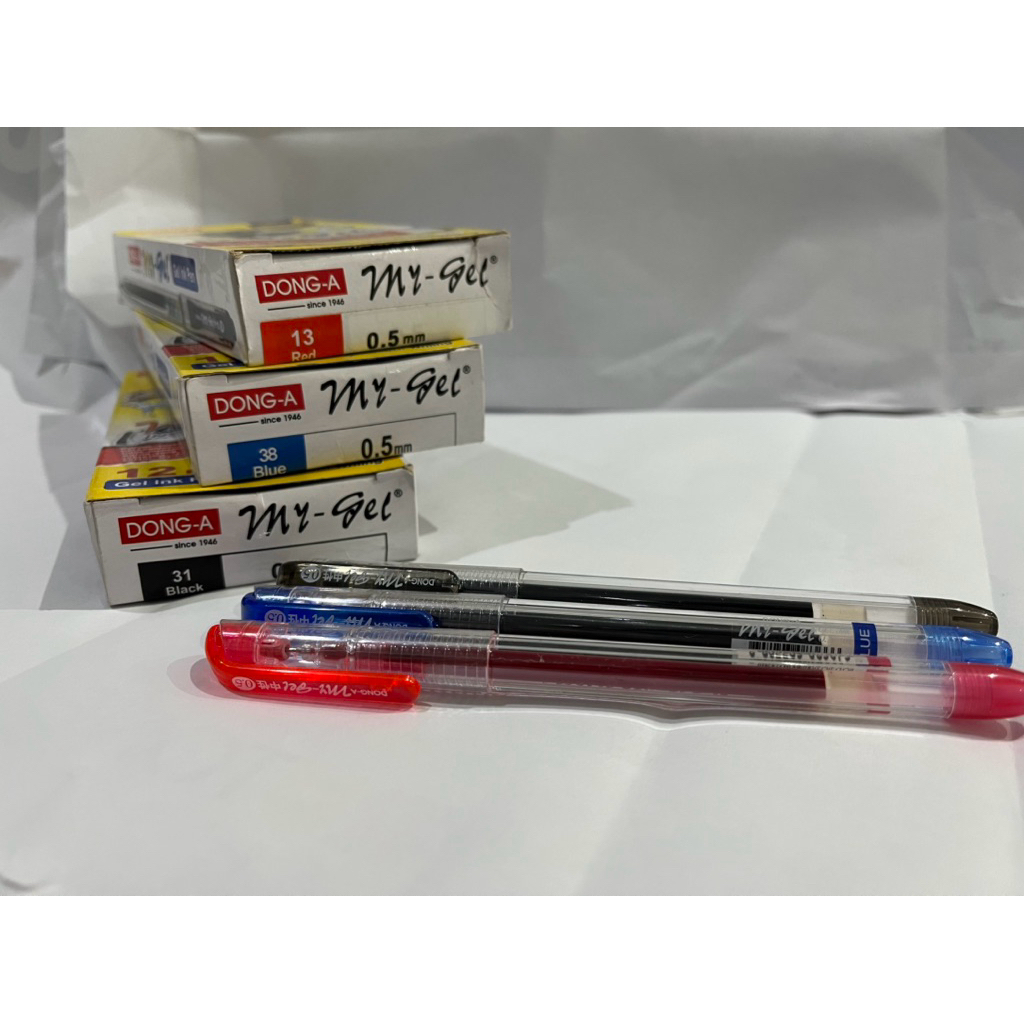 

DONG-A Pulpen MY GEL Tip 0.5 mm Per 3 pcs