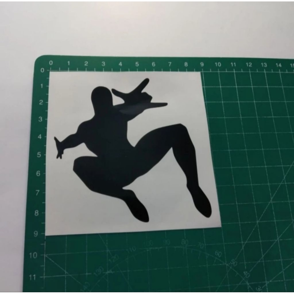 

stiker cutting spiderman