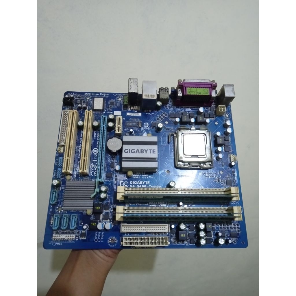 mobo g41combo no display