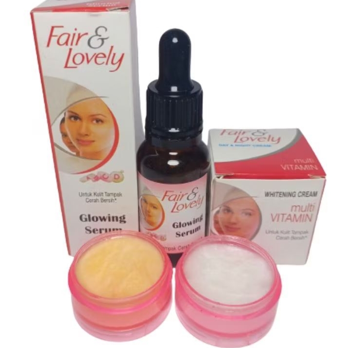 Paket Cream Fair & Lovely ( Serum Fair Lovely Dan Cream Fair Lovely )