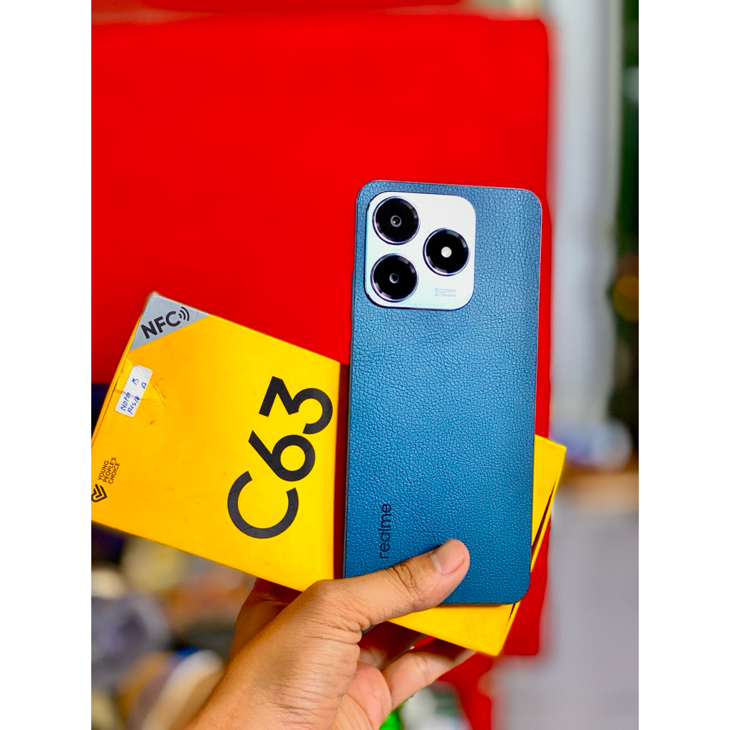 Realme C63 8/128 ( second ) Mulus | Fullset original