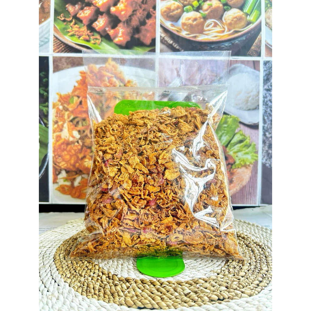

Bawang Merah Goreng 500g Grade B – Gurih Renyah Wangi untuk Taburan Masakan