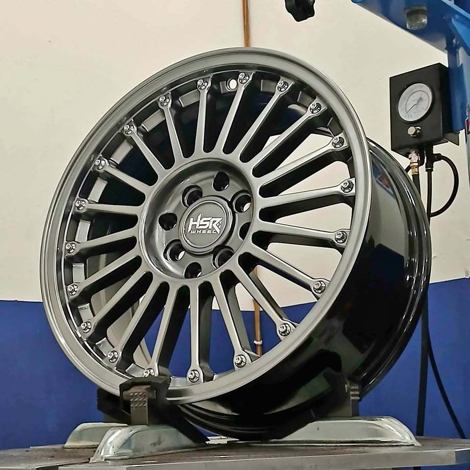 Velg Mobil Suzuki Fronx Ring 16 Pnp Ban Standar, Velg Racing HSR JJC R16