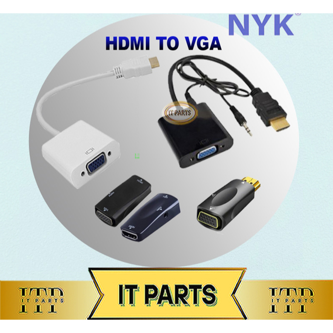 Converter Konverter HDMI To VGA HDMI Male To VGA Female HDMI Female To VGA Female
