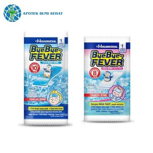 Bye Bye Fever Bayi / Bye Bye Fever Anak (per pcs)
