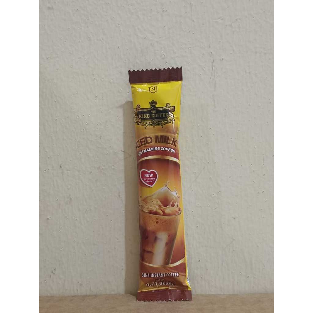 

Kopi Vietnam King Coffee Iced Milk - 1 sticks - 1 sachet