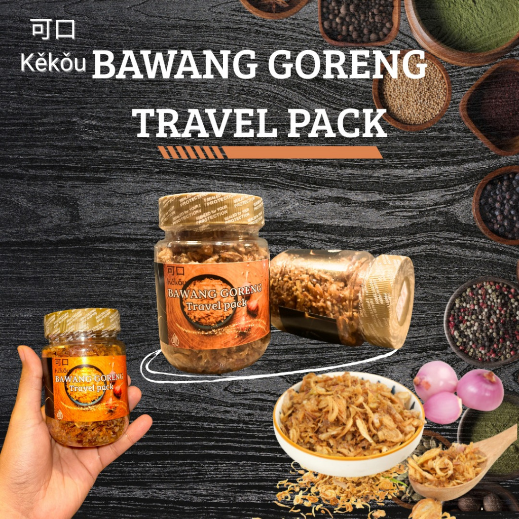 

Bawang goreng travel pack/Bawang goreng renyah gurih asli 200ml termurah enak