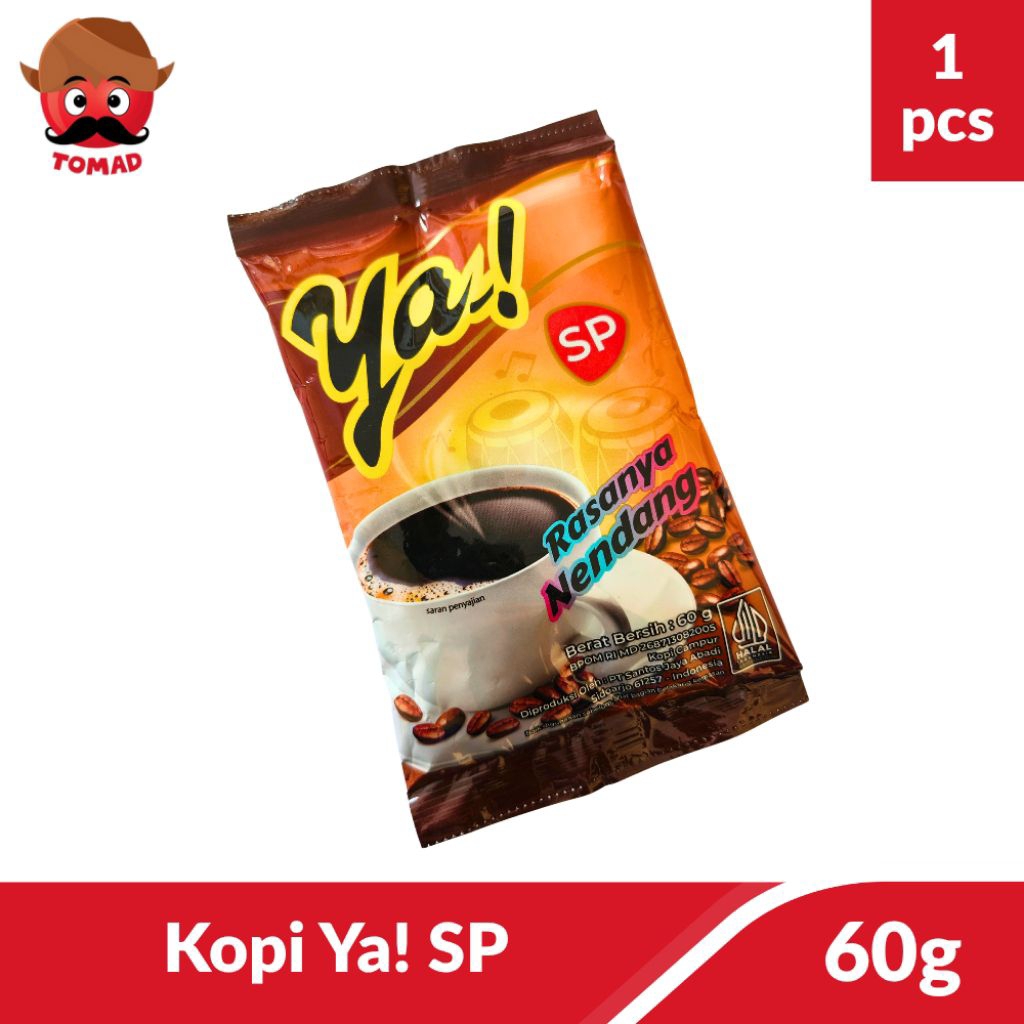 

KOPI BUBUK YA SP/KOPI MURNI 60GR