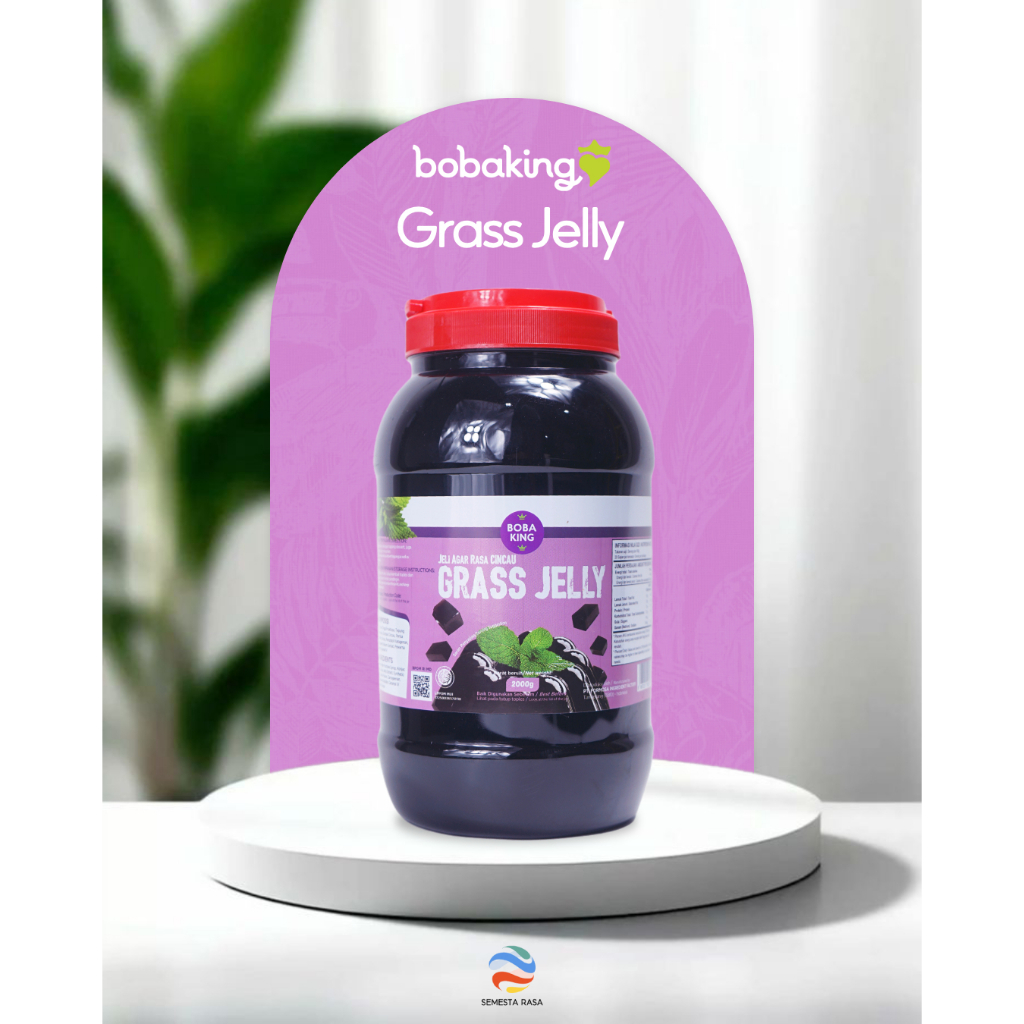 

Boba King Grass Jelly 2KG | Jelly Cincau