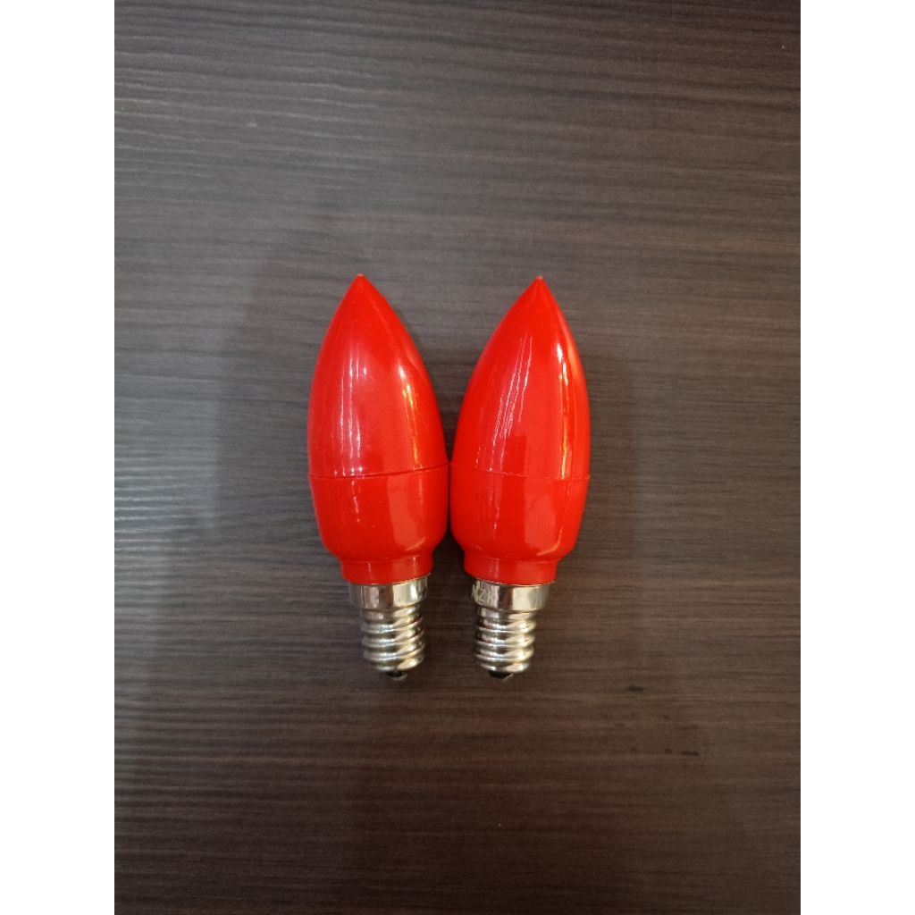 [LAMPU] Bola Lampu Merah E12/Bola Lampu Altar Sembahyang E12