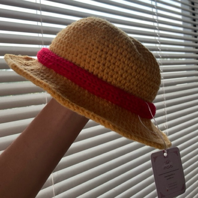 JEMARI⚘️~ Topi bayi luffy one piece rajut