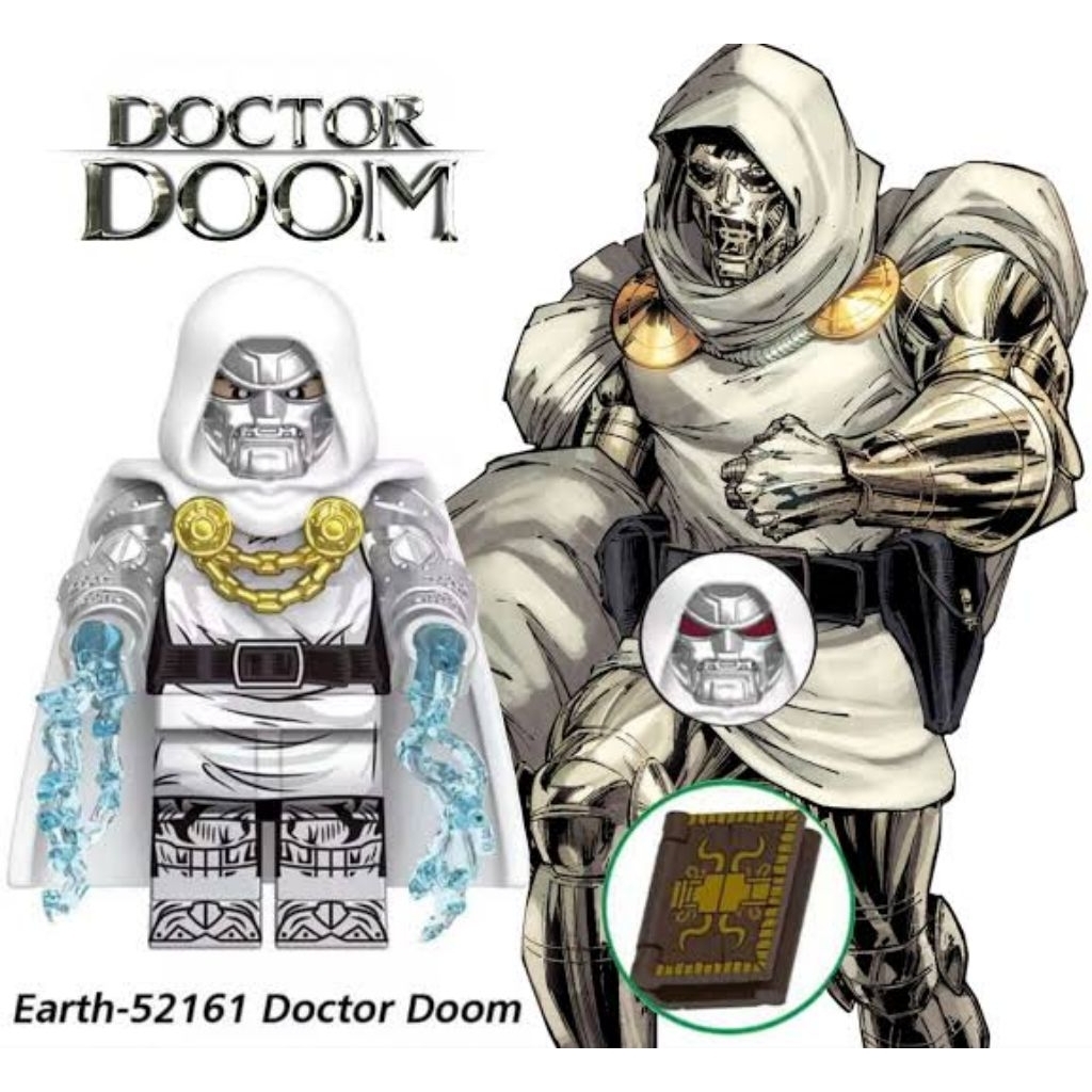 figure doctor Doom figure doom earth-52161 figure fantastic 4 figure fantastic four the first steps 
