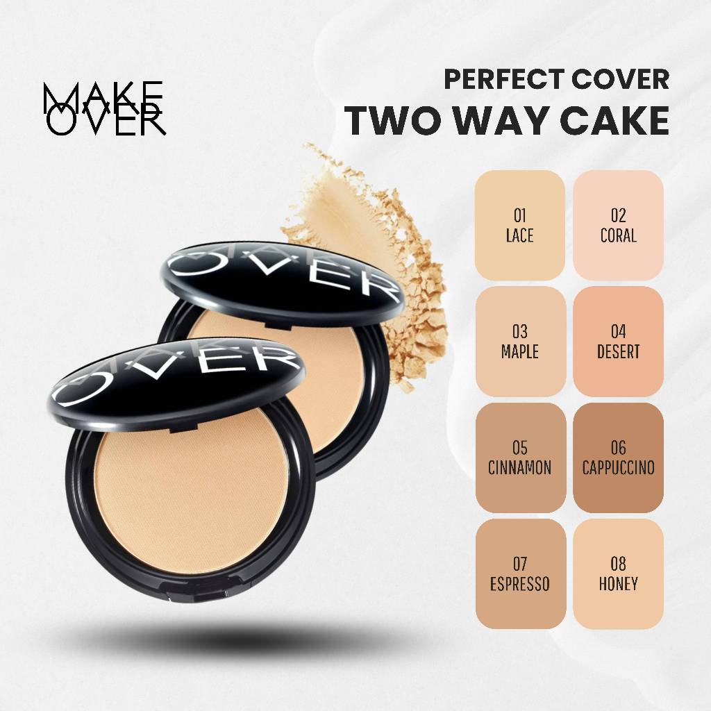MAKE OVER - PERFECT TWO WAY CAKE & REFILL + FREE GIFT / TWO WAY CAKE MAKE OVER / REFILL TWO WAY CAKE