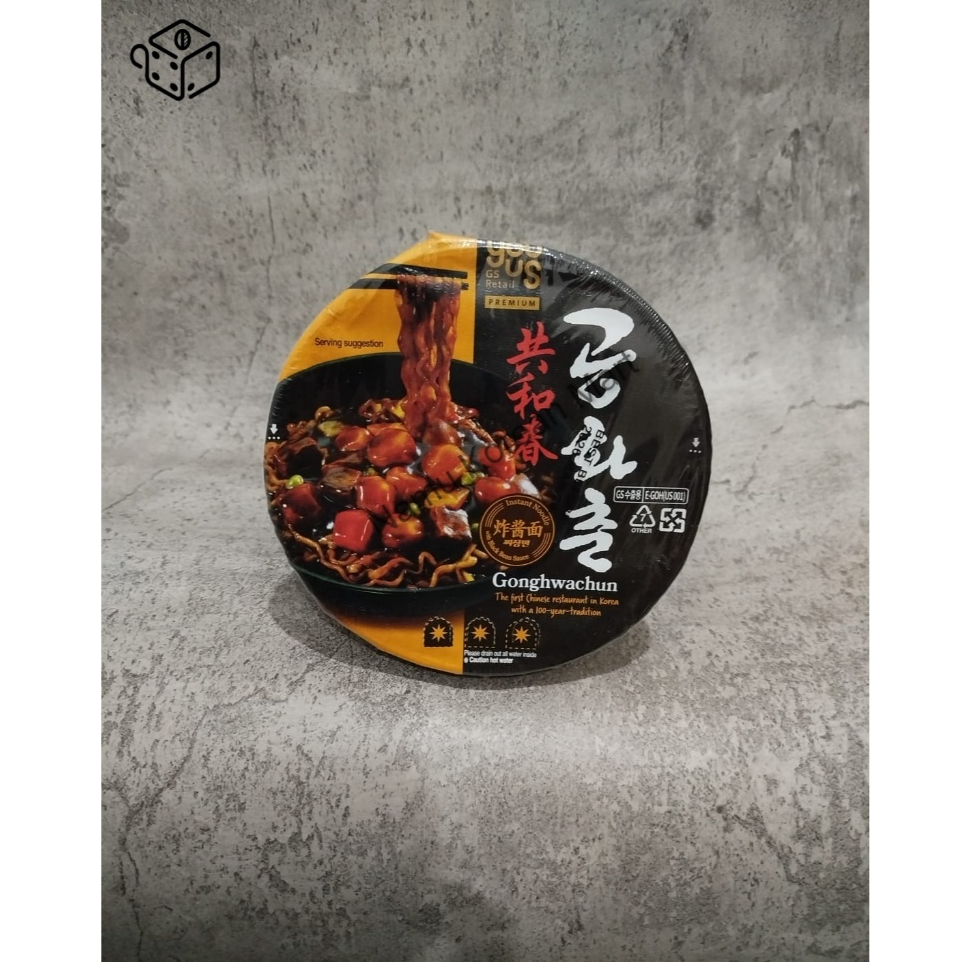 

Gonghwachun Jjajang Noodle Cup / Mie dengan Saus Kedelai Hitam / Mie Khas KoreaMie Jjajangmyun Instan / Jjajangmyun Cup