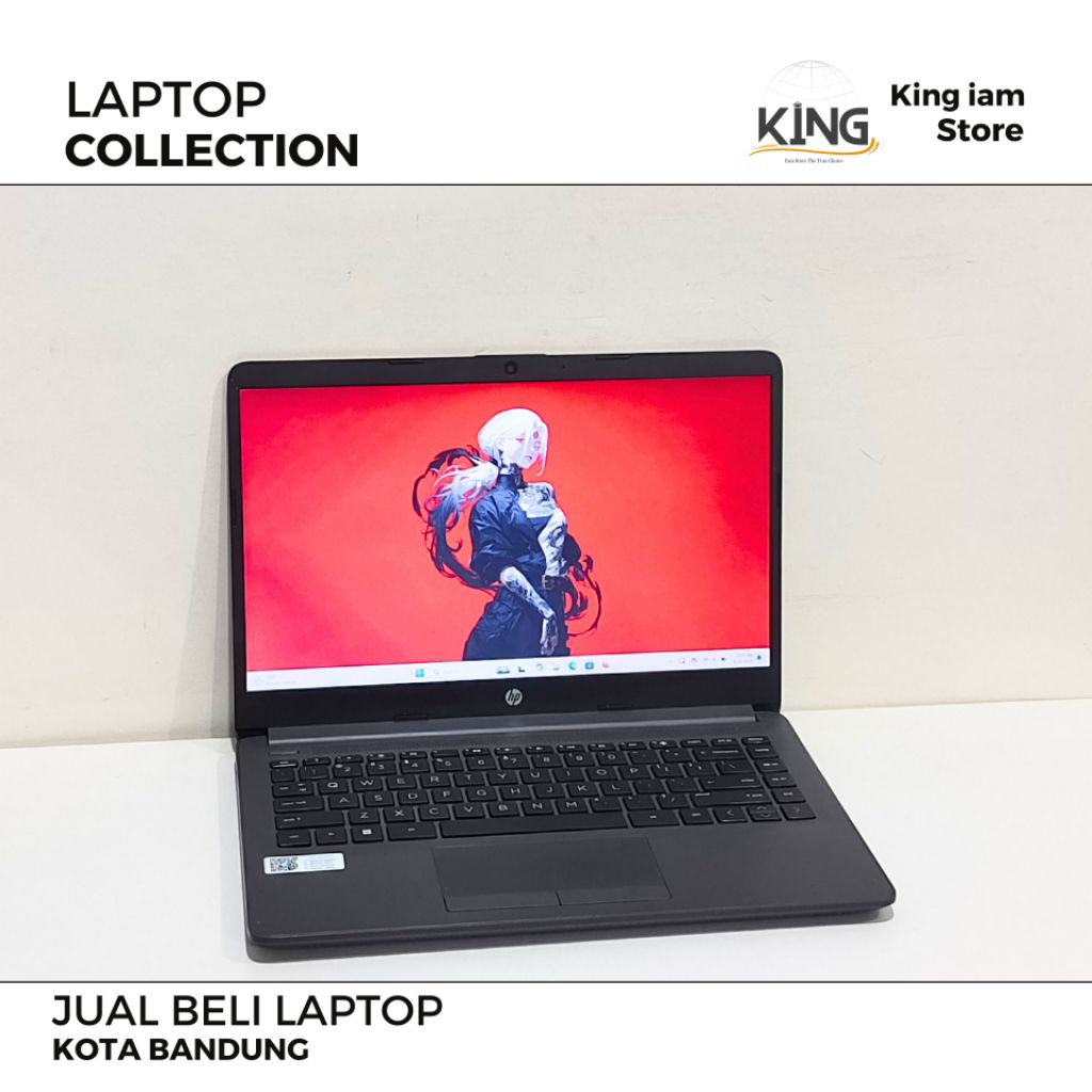 HP 245 G8 Ryzen 3 | RAM 8GB SSD 256GB | Laptop Slim Ringan Second Mulus