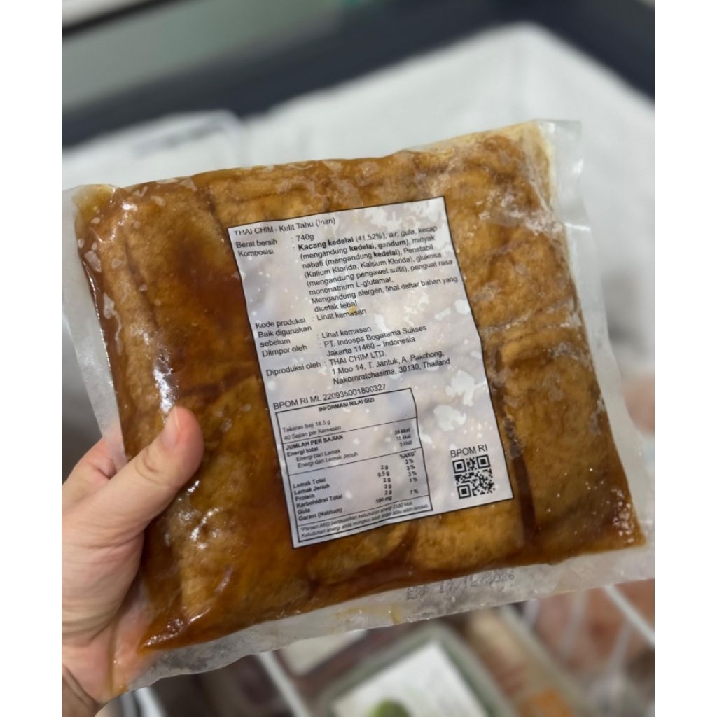 

KULIT TAHU INARI 740GR - THAI CHIM - FROZEN PREMIUM