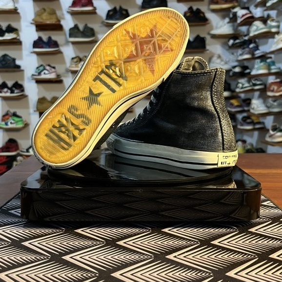 41.5 - Converse X John Varvatosn JV Black Silver