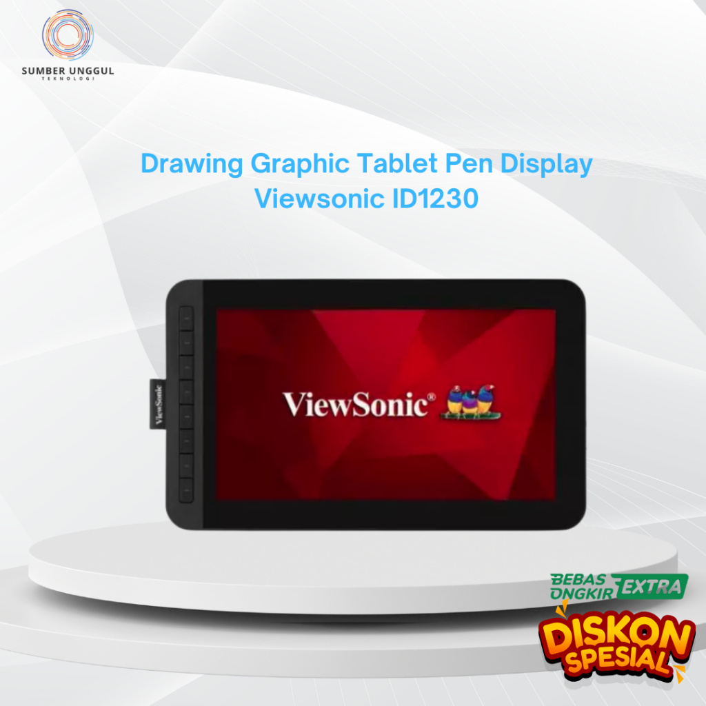 Drawing Graphic Tablet Pen Display Viewsonic ID1230