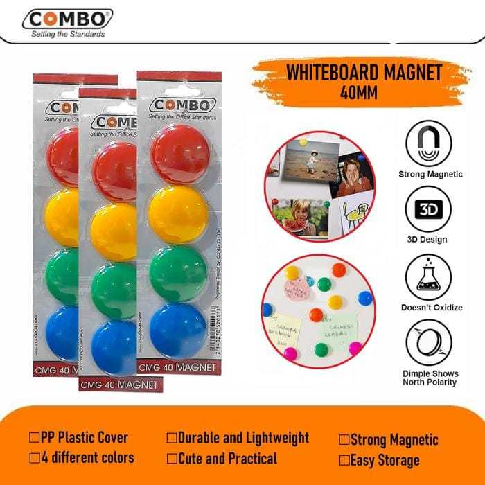 

Magnet Papan Tulis / Magnet Papan Whiteboard 40mm Combo