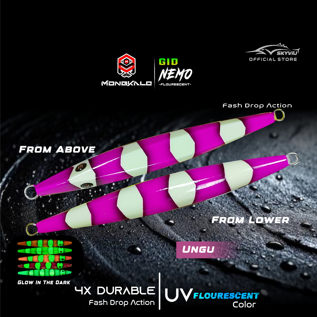 Mongkalo Mekayo noFoil Full-GID Nemo Fluorescent 150 Ungu