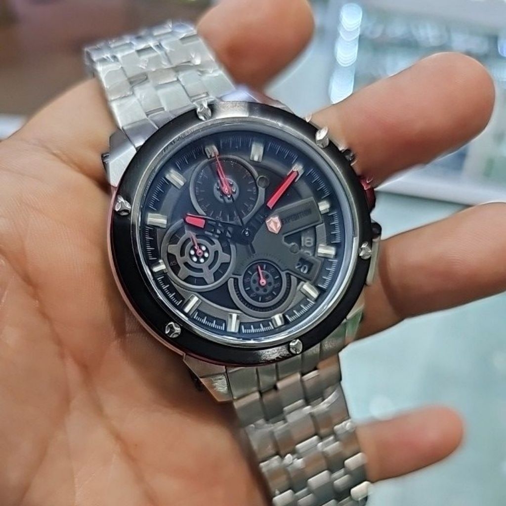 jam tangan pria sport EXPEDITION 6603 MCBTBBARE