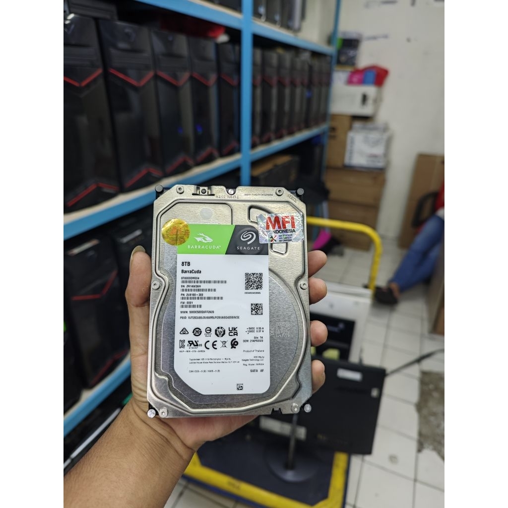 HARDISK SEAGATE BARACUDA 8TB MFI MULUS