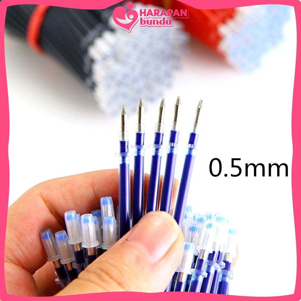 

EC Tinta Pulpen Pena Gel Refill 0.5MM / ALat Tulis Refill Tinta Gel Isi Ulang Harapan Bunda A6
