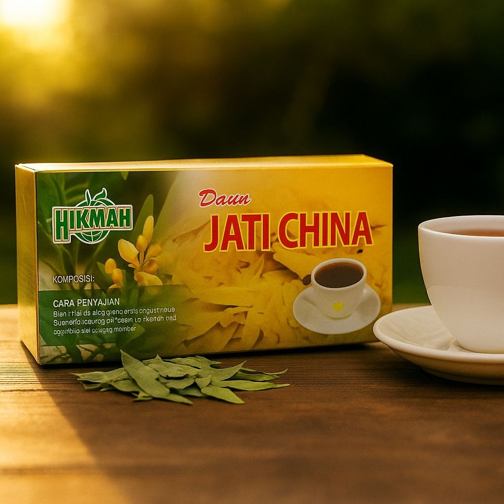 

1 PCS Teh Celup Jati Cina, Teh Celup Jati Cina Hikmah, Teh Celup Minuman Tea Herbal Instan