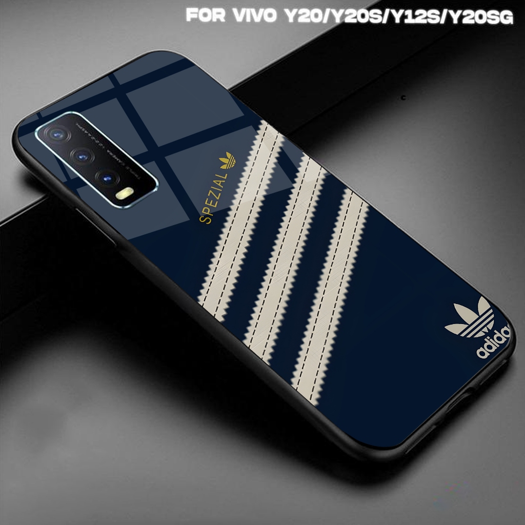Case Vivo Y20/Y20s/Y12s/Y20sg Plastic Santacasing [ Motif ADIDAS ] Case HP Glossy Casing Hardcase So