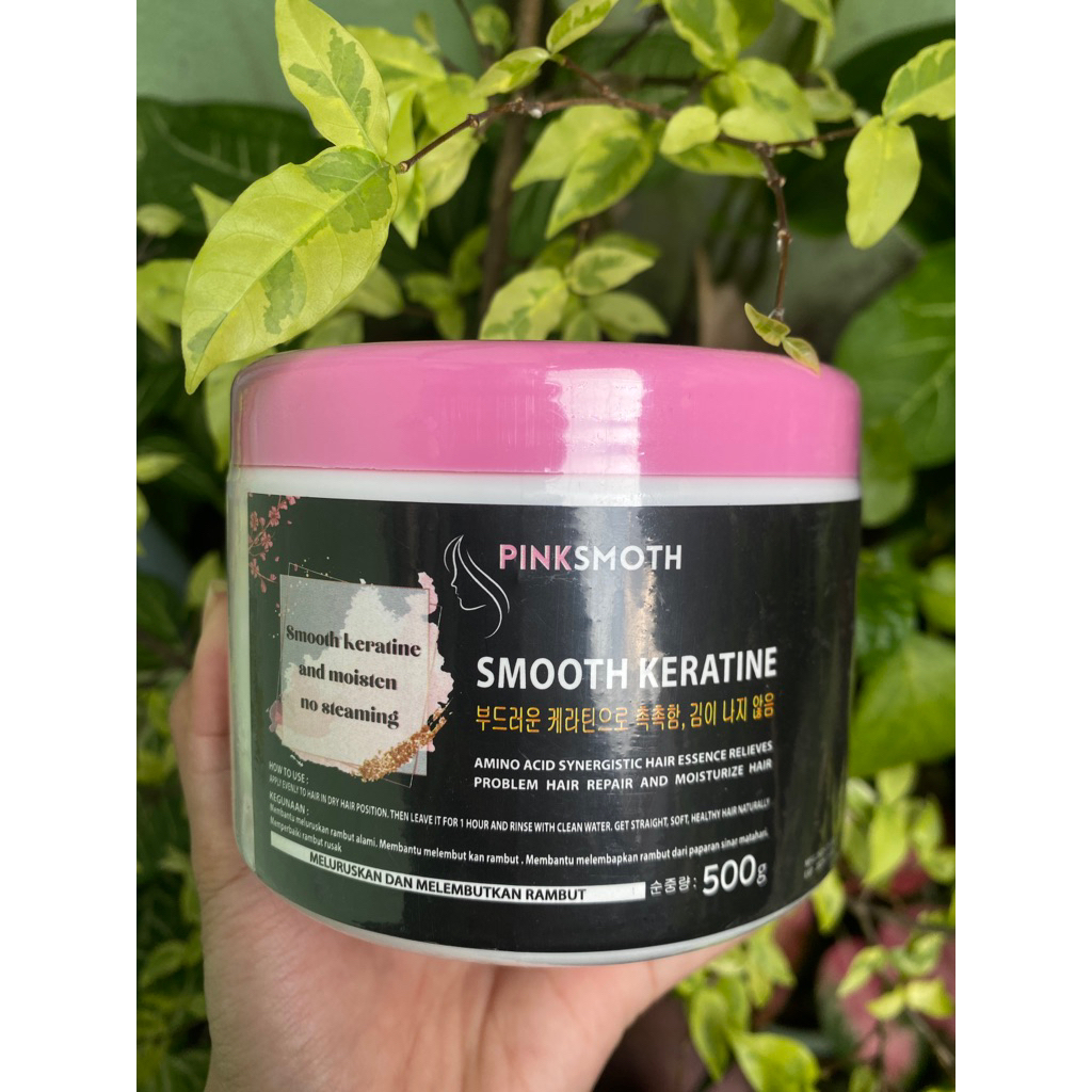 Obat Smothing Keratin Pelurus rambut