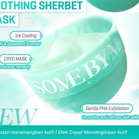 SOME BY MI PDRN SKIN BPPSTER ICE SHERBET MASK PDRN SHERBET MASK