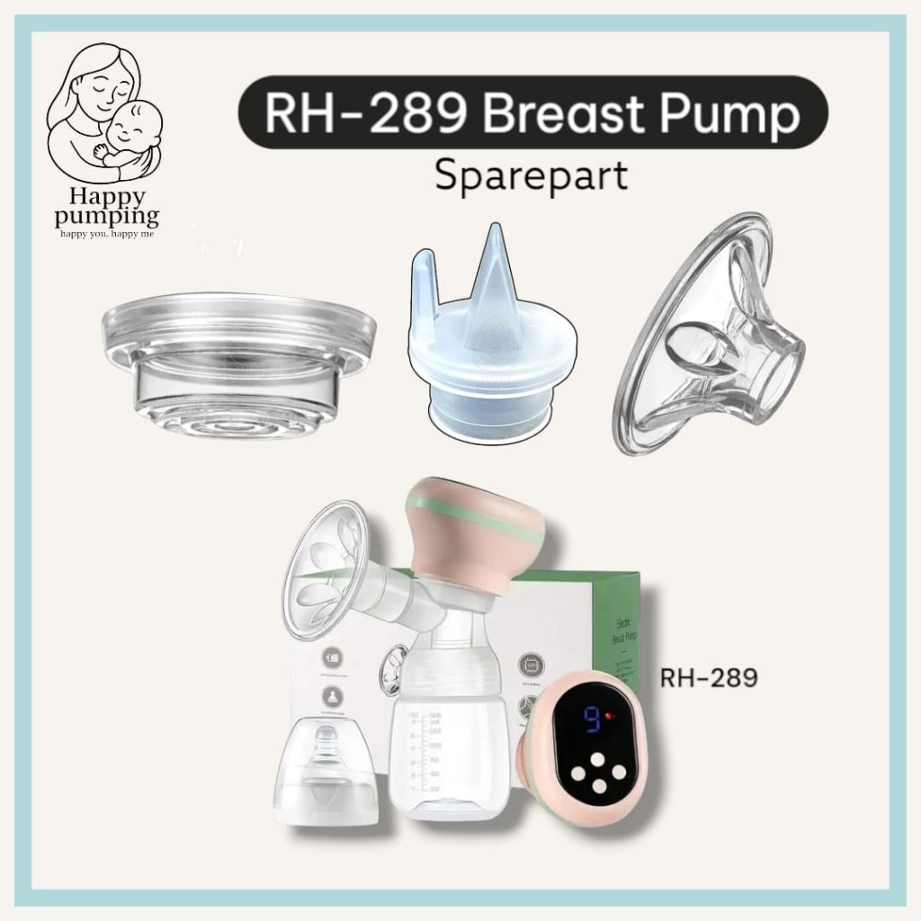 RH-289 Breast Pump Sparepart / Karet pompa asi tipe RH-289 / Suku cadang pompa asi rh-289 / Valve RH