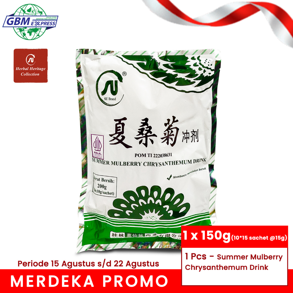 

SU Brand Summer Mulberry Chrysanthemum Drink 150g - Merdeka Promo