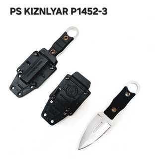 PISAU SURVIVAL / PISAU KIZNLYAR  TACTICAL BLADE HITAM EDC SURVIVAL KIT DK