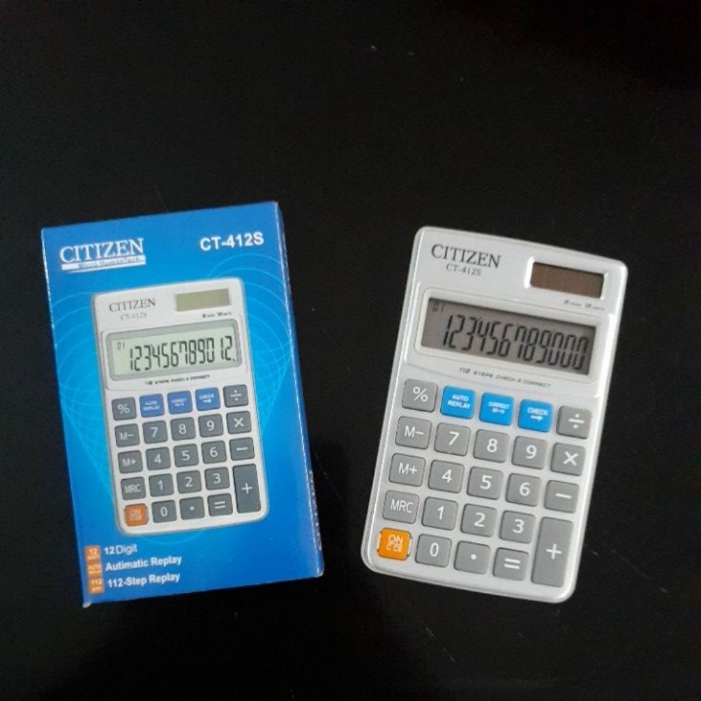 

Kalkulator Citizen CT 412S