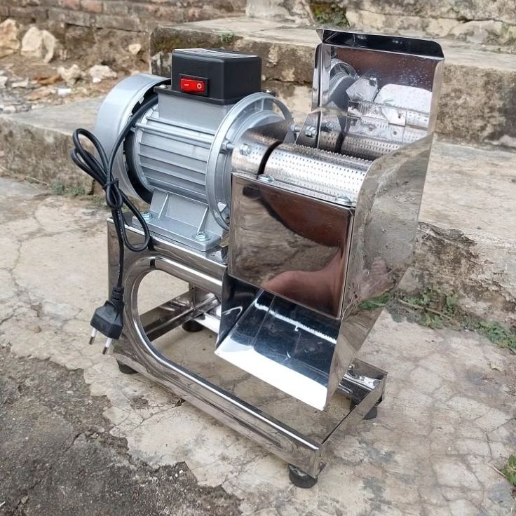 Mesin Parut Kelapa Listrik Full Stainless Corong  Parutan Kelapa Singkong Cepat Higienis Anti Karat 